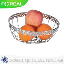 Venda de cesta de frutas de fio de Metal quente